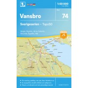 74 Vansbro Sverigeserien 1:50 000